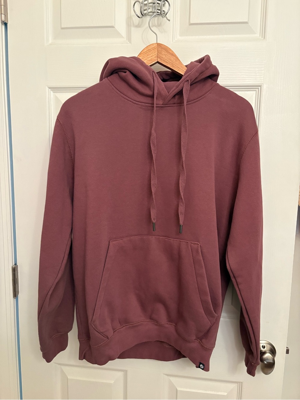 Sperry Premium Apparel Men's Mauve Pullover Hoodie in Size Large